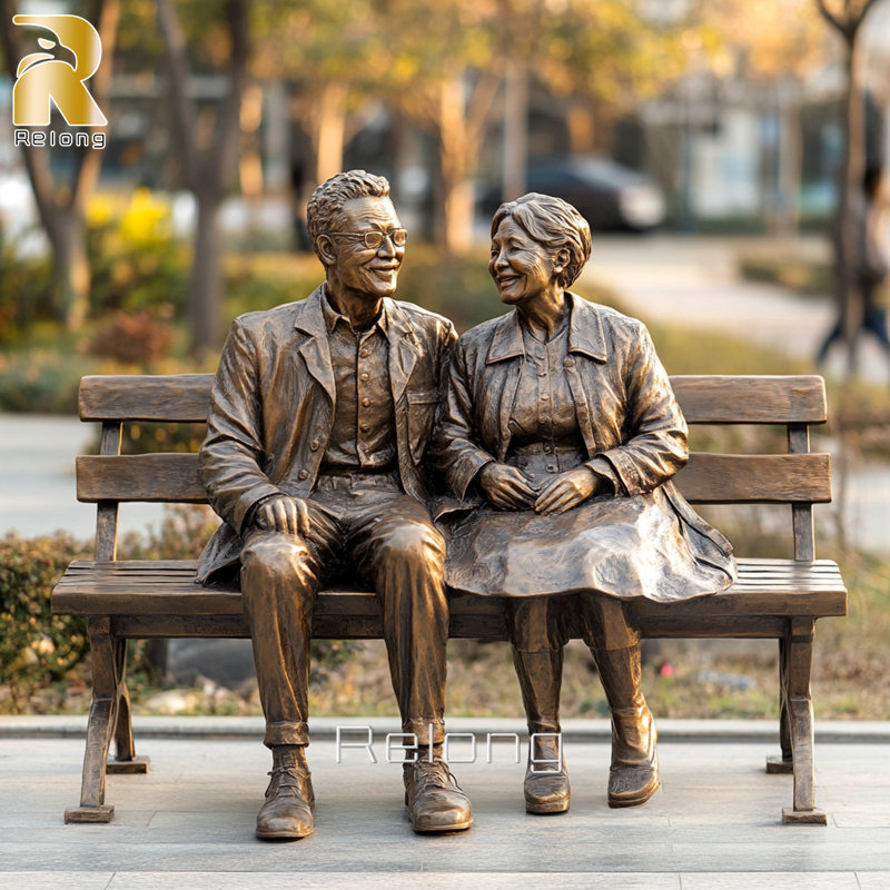 high quality bronze couple sculpture