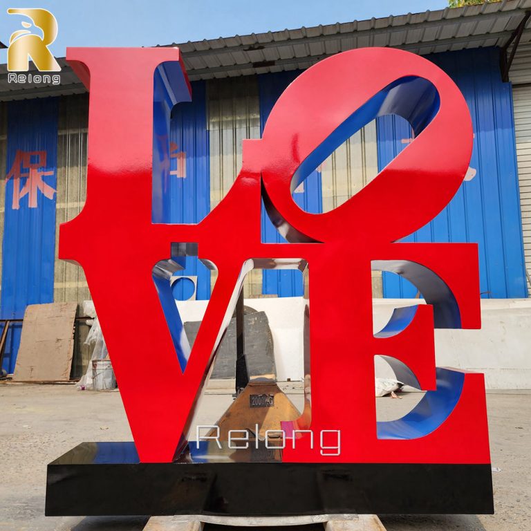 Robert Indiana Love Sculpture Replica